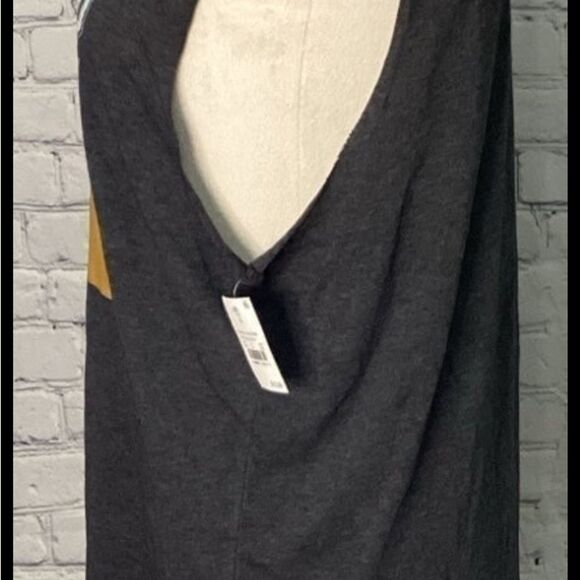 Fifth Sun Tank Top Women’s Size XL Color Heathered Charcoal Ireland NWT - Picture 3 of 7